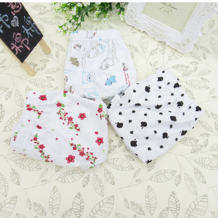 Zhuo Yi phụ nữ đồ lót cotton, quần nữ, quần short cotton, quần short eo cao, đầu 3 dải đồ lót dành cho những cô nàng màn hình phẳng