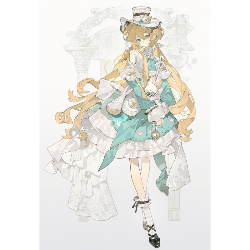 Ai Painting Proportion 2 (Mr. Rabbit's Tea Party Series) Blind Box Ai Painting Proportion 2 (Mr. Rabbit's Tea Party Series) Blind Box
