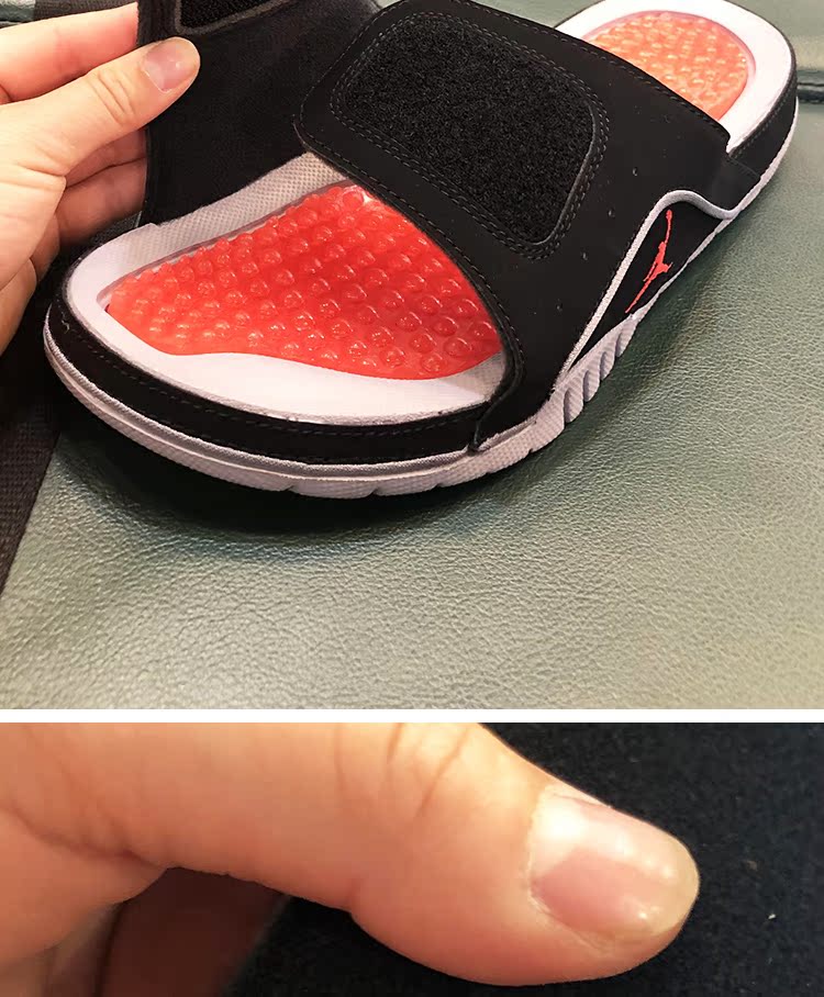Nike AIR JORDAN dép nam mùa hè thể thao giản dị AA1336 532225 BQ6290 BQ6290 - Dép thể thao dép bitis nam