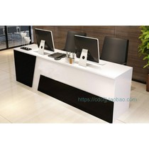 Chengdu office furniture company welcome bar Reception desk Consultation desk Reception desk customization