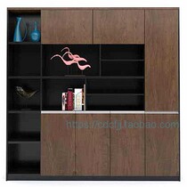Chengdu board office furniture boss in charge of file cabinet Bookcase Bogu cabinet Wooden combination data cabinet customization