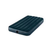 New INTEX single double plus thick flocking air bed inflatable mattress outdoor household inflatable pad