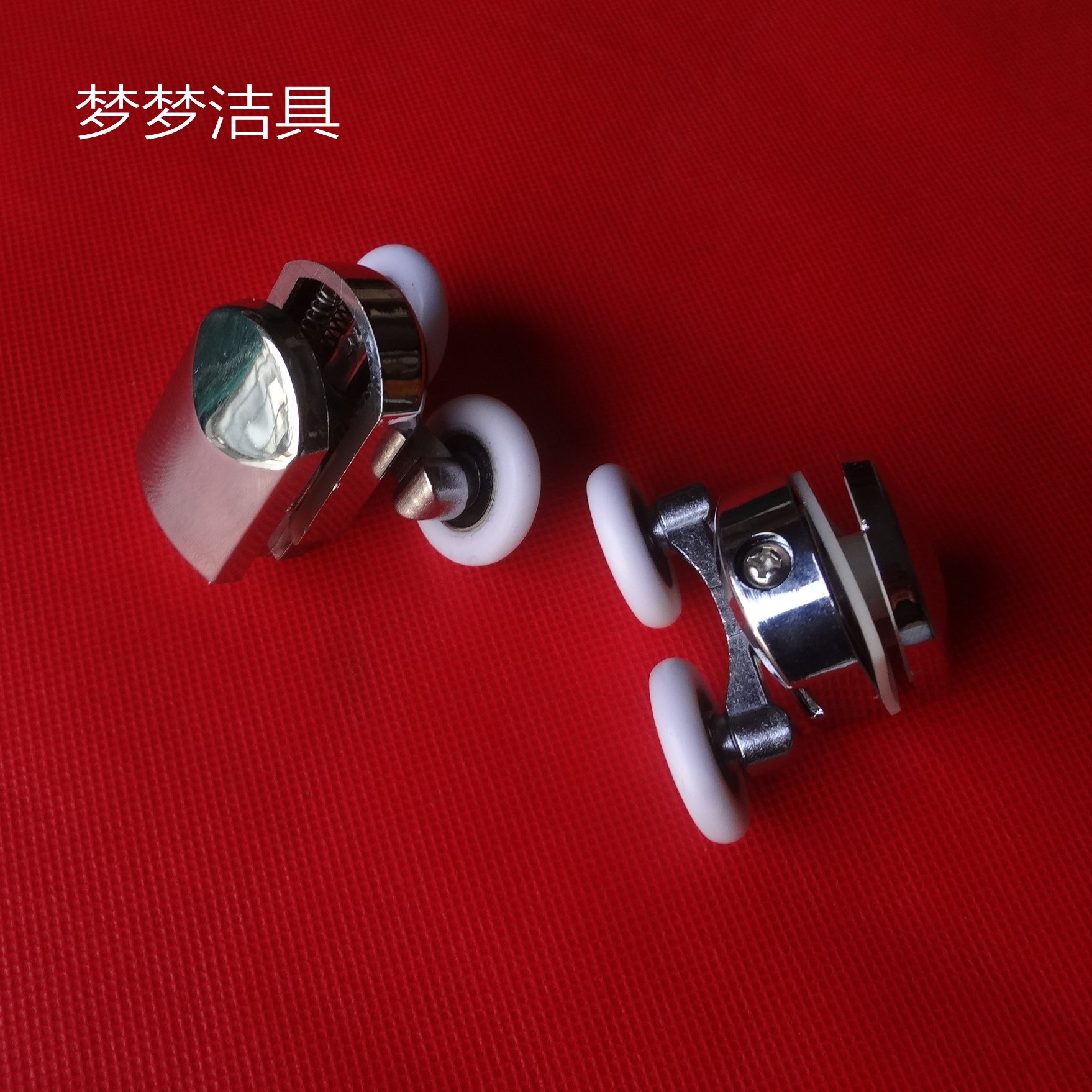 New material shower room pulley hanging wheel accessories bouncing pulley wheel shower pulley bathroom wheel