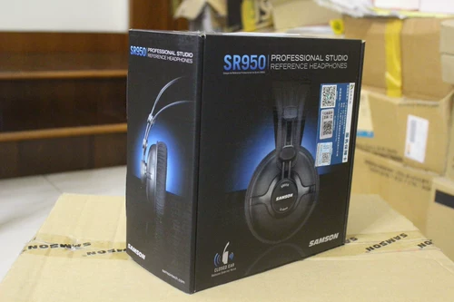 Самсон Самсон SR950 Профессиональные наушники монитора носить музыкальные наушники реверс бас -бас.