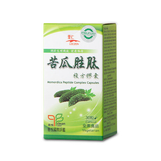 Buy Taiwan Liren Bitter Gourd Peptide 30 Capsules Vegan Product Health Maintenance