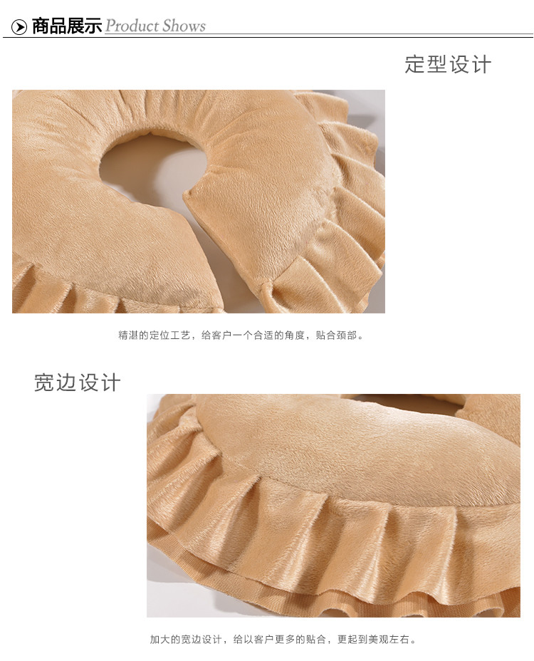 3 miễn phí vận chuyển phụ kiện massage thẩm mỹ viện gối nằm Hàn Quốc Body hình chữ U gối trưa nghỉ gối vuông vẻ đẹp chân - Gối gối cao su non cho bé