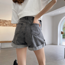 Pregnant women denim shorts underpants slim summer loose 2021 new summer wear thin trend Joker hot pants