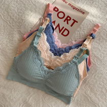 Pregnant women 2021 summer lactation bra lace lace