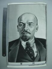 Коллекционные революционные плакаты и портреты 早期列宁-中国杭州都锦生丝织厂44x27.5厘米