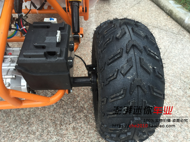 Xe điện kart đôi chỗ ngồi 1500W 60v bãi biển bốn bánh phần 10 inch bánh xe nhôm trôi xe moto điện trẻ em