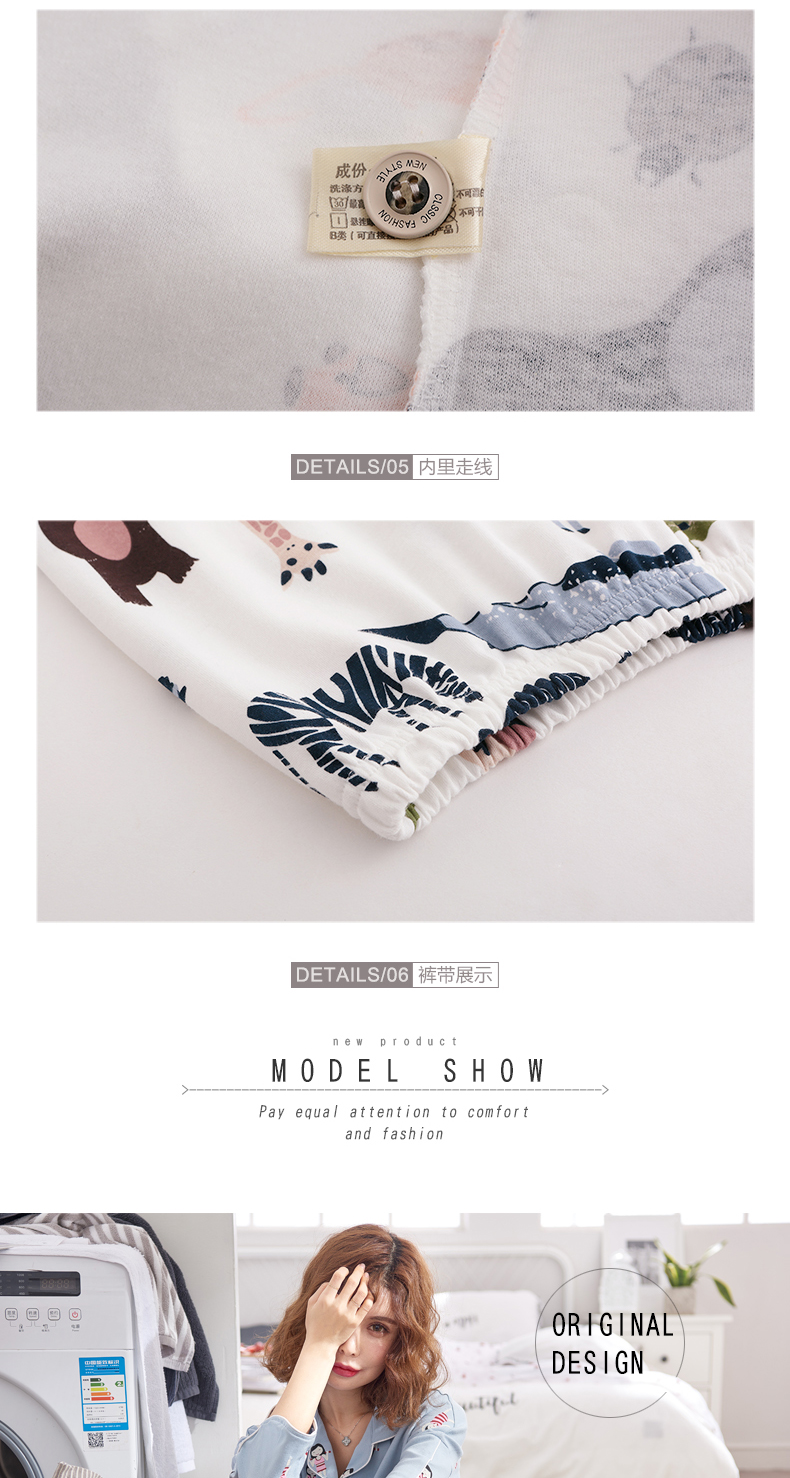 Đồ ngủ nữ tuyết mùa xuân và mùa thu đông cotton dịch vụ nhà dài tay mùa thu Hàn Quốc của bộ đồ dễ thương nhà dày bộ hoạt hình dễ thương