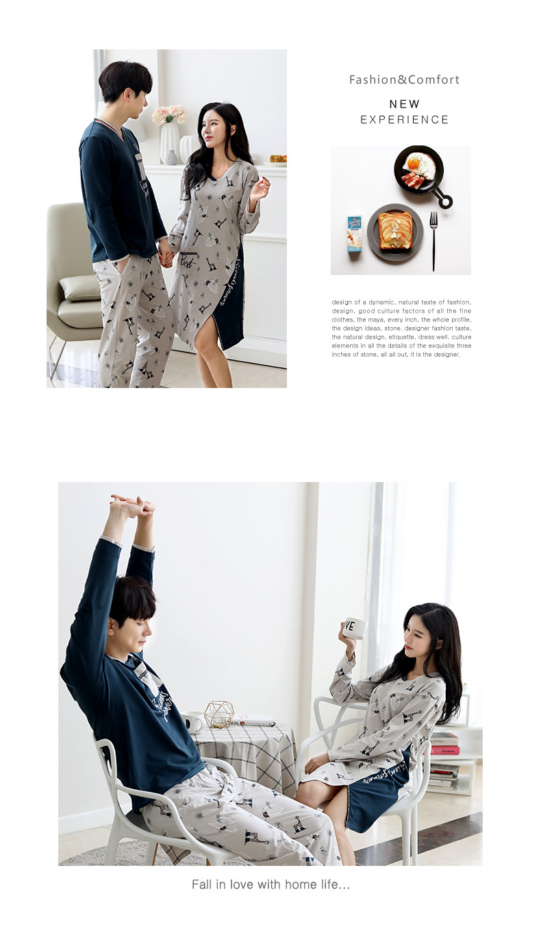 Pyjama mixte en Coton à manches longues - Ref 3004545 Image 13