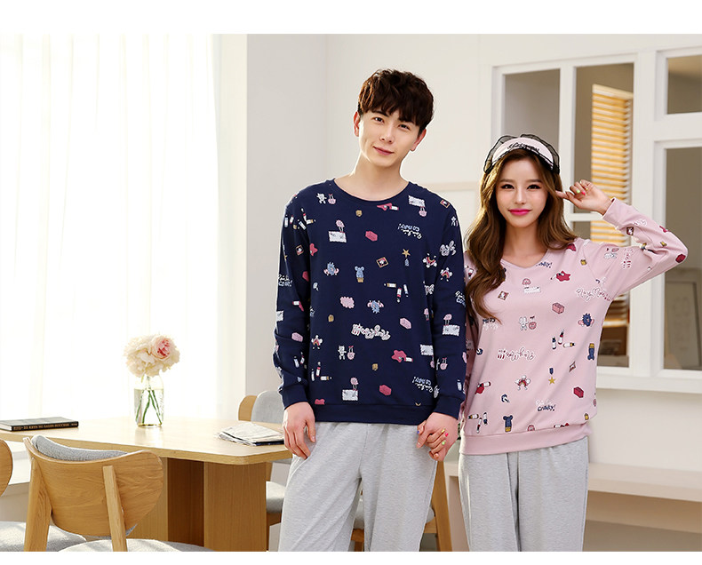 Pyjama mixte en Coton à manches longues - Ref 3004492 Image 18