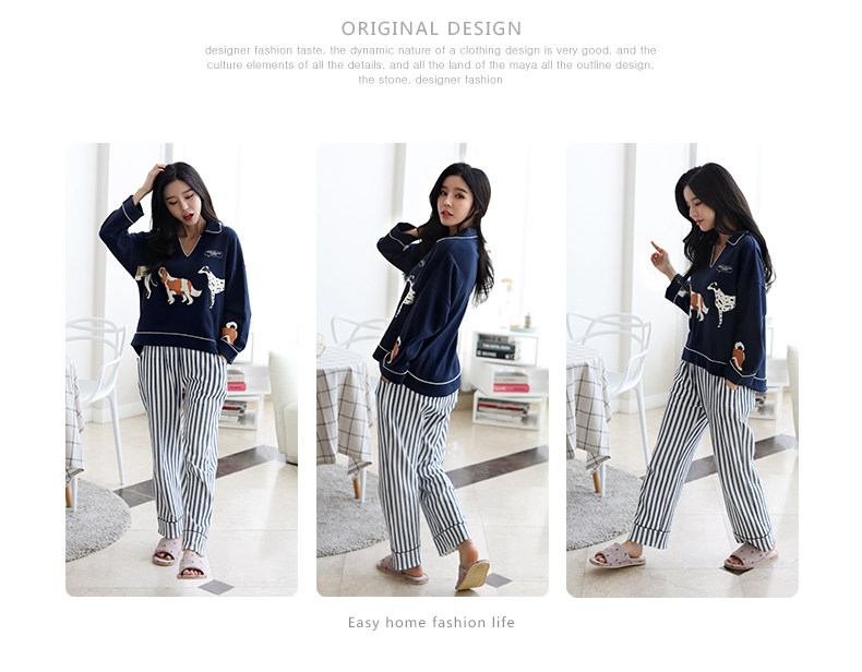 Pyjama mixte en Coton à manches longues - Ref 3004582 Image 8