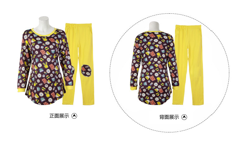 Pyjama mixte en Coton à manches longues - Ref 3004618 Image 27