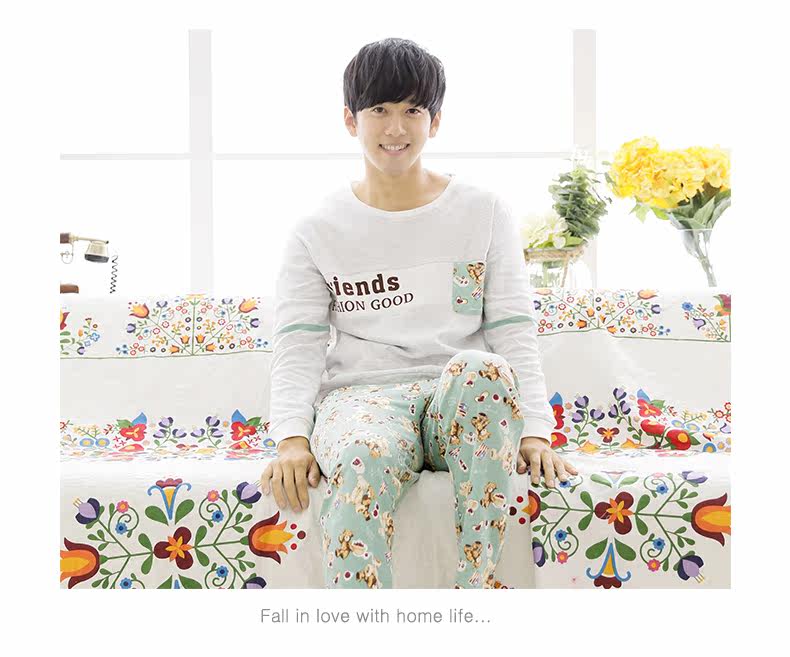 Pyjama mixte en Coton à manches longues - Ref 3004502 Image 16