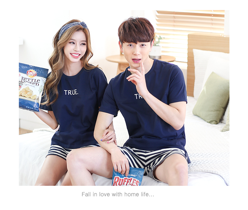 Pyjama mixte en Coton à manche courte - Ref 3004633 Image 16