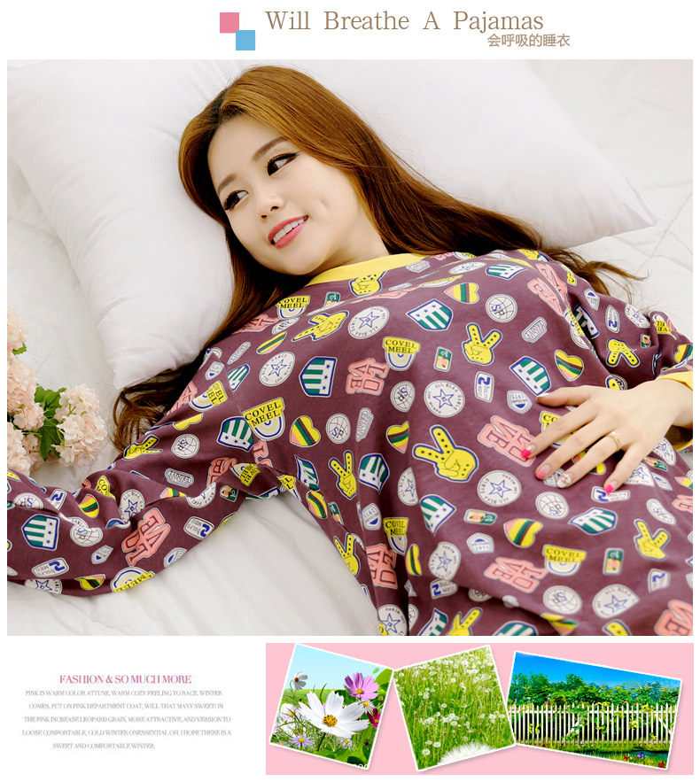 Pyjama mixte en Coton à manches longues - Ref 3004618 Image 20