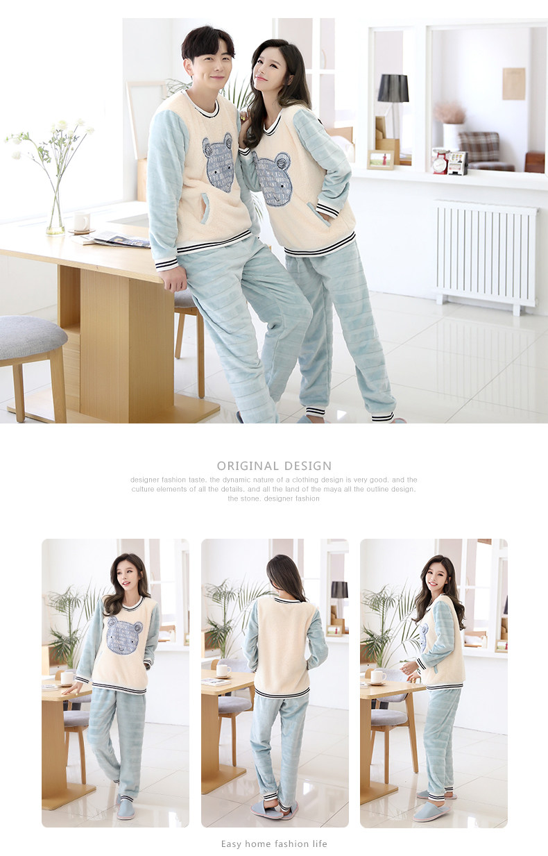 Pyjama mixte en Polyester Polyester  à manches longues - Ref 3004660 Image 12