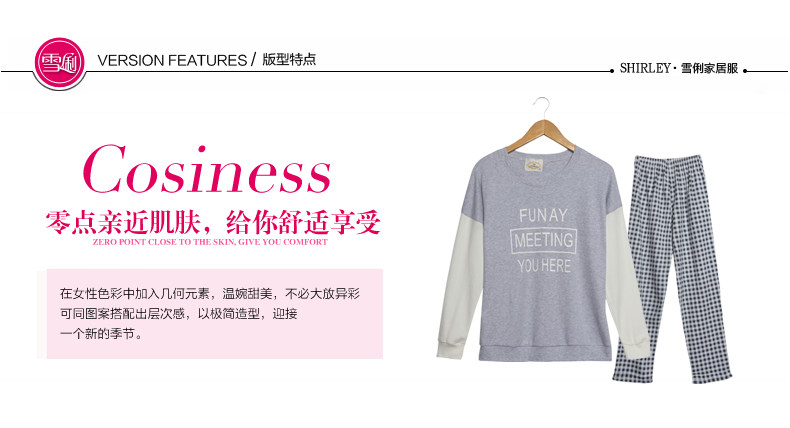 Pyjama mixte en Coton à manches longues - Ref 3004614 Image 8