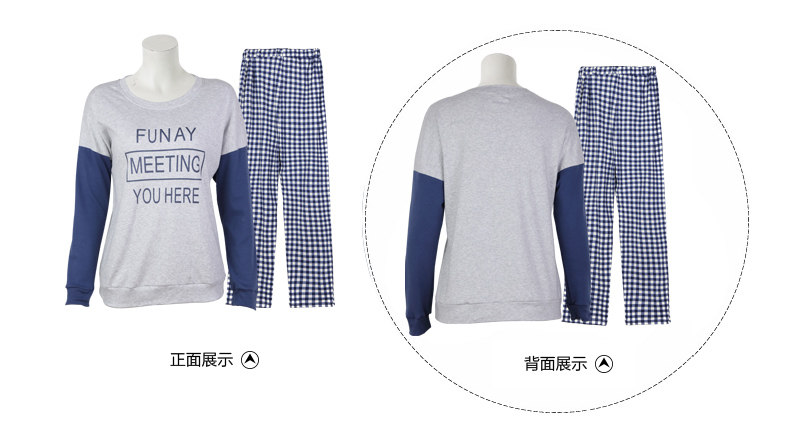 Pyjama mixte en Coton à manches longues - Ref 3004549 Image 21