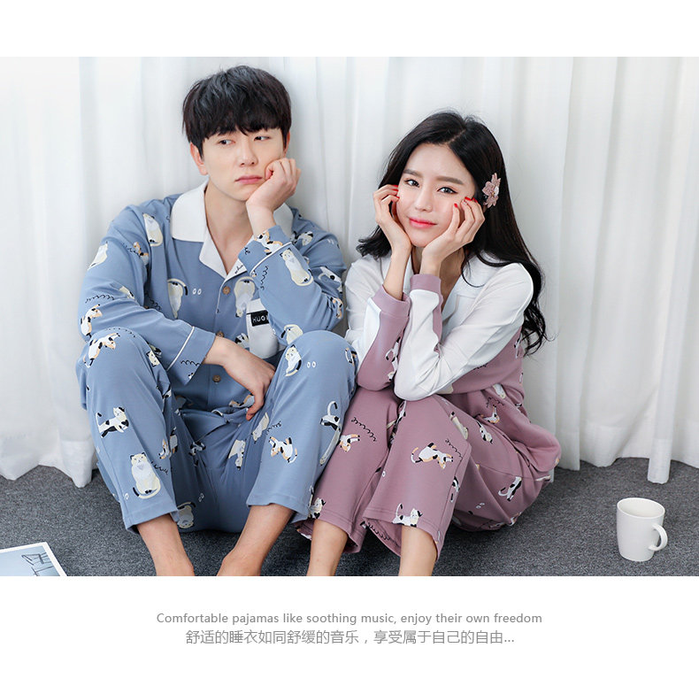 Pyjama mixte en Coton à manches longues - Ref 3004663 Image 10