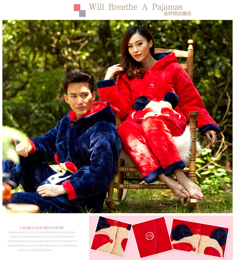 Pyjama mixte en Coton à manches longues - Ref 3004558 Image 14