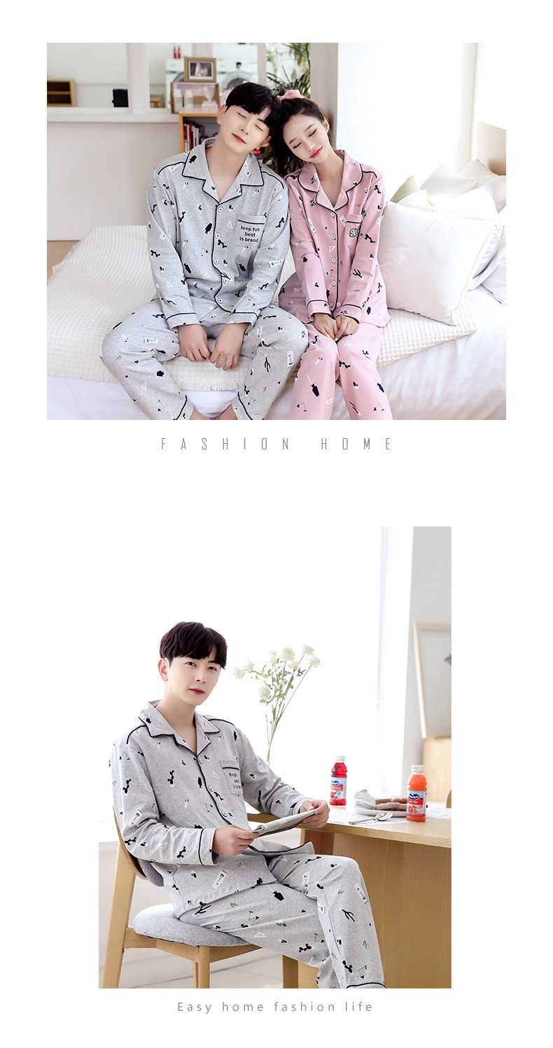 Pyjama mixte en Coton à manches longues - Ref 3004574 Image 14