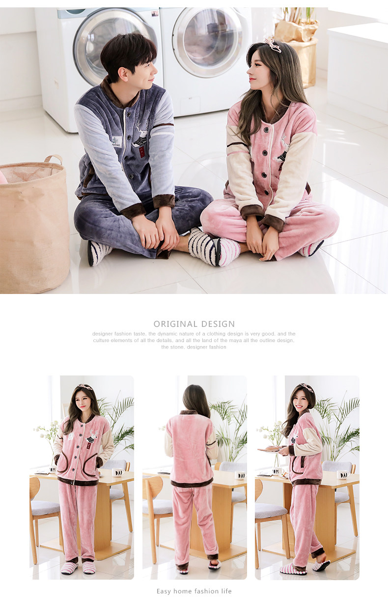 Pyjama mixte en Polyester Polyester  à manches longues - Ref 3004586 Image 12