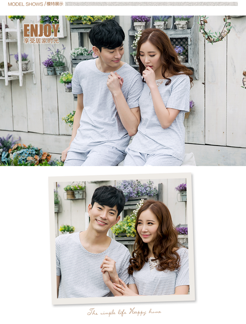 Pyjama mixte en Coton à manche courte - Ref 3004488 Image 11