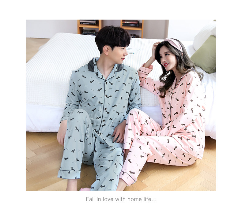 Pyjama mixte en Coton à manches longues - Ref 3004563 Image 21