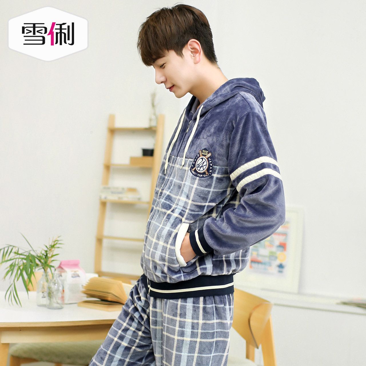 Pyjama mixte en Polyester Polyester  à manches longues - Ref 3004539 Image 5