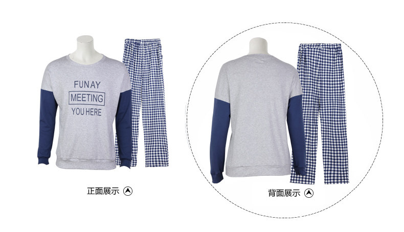 Pyjama mixte en Coton à manches longues - Ref 3004549 Image 20