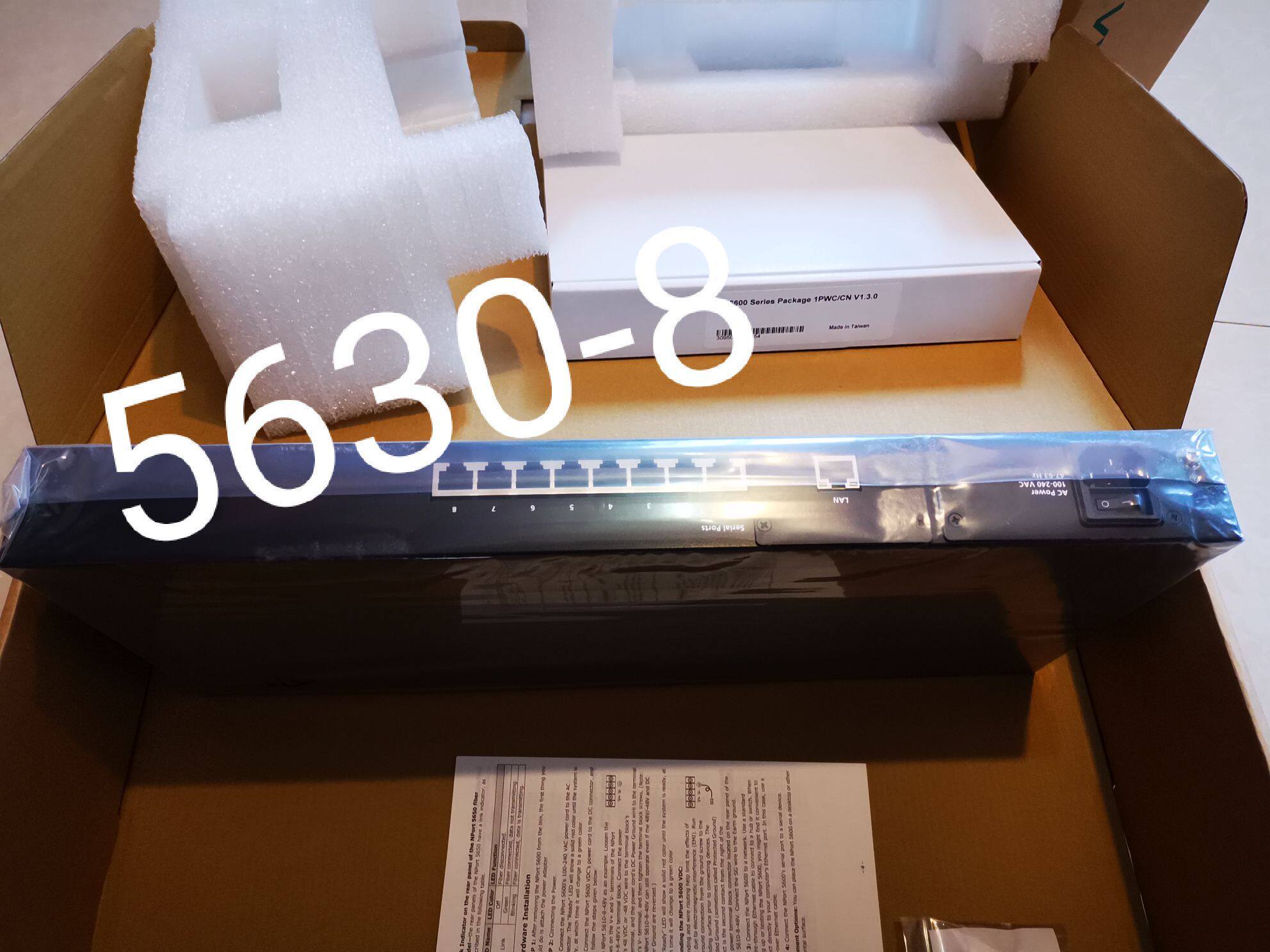 Mosha MOXA NPort5630-8 8 mouth serial server RS-422 485