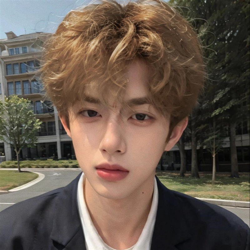 Wool Curly Wig for Men with Short Curly Hair Korean Fashion Trendy Stylish Fluffy Natural Artificial Tinfoil Perm Full Headgear Style Wool Curly Wig for Men with Short Curly Hair Korean Fashion Trendy Stylish Fluffy Natural Artificial Tinfoil Perm Full Headgear Style