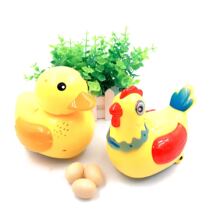Electric will give birth to eggs Little rooster Yellow duck turtle small animal music male and female children baby hen childrens toys