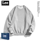 Lee, осенний демисезонный свитшот, брендовая универсальная парная одежда для влюбленных для школьников, оверсайз, подходит для студента