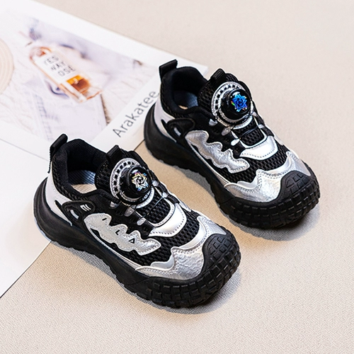 Летняя детская нескользящая дышащая износостойкая спортивная обувь для мальчиков, для бега