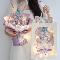 Star Dew bouquet creative snack Net red cute hair hoop birthday gift girl to send girlfriend children Valentines Day