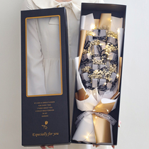 Creative fragrant tea smoke bouquet diy handmade birthday gift male to male boyfriend father gift box gift making