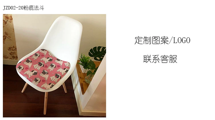 Hồng phim hoạt hình băng ghế dự bị lân ghế đệm ghế ăn đệm đệm văn phòng chuyển giao học sinh mẫu giáo trẻ - Ghế đệm / đệm Sofa