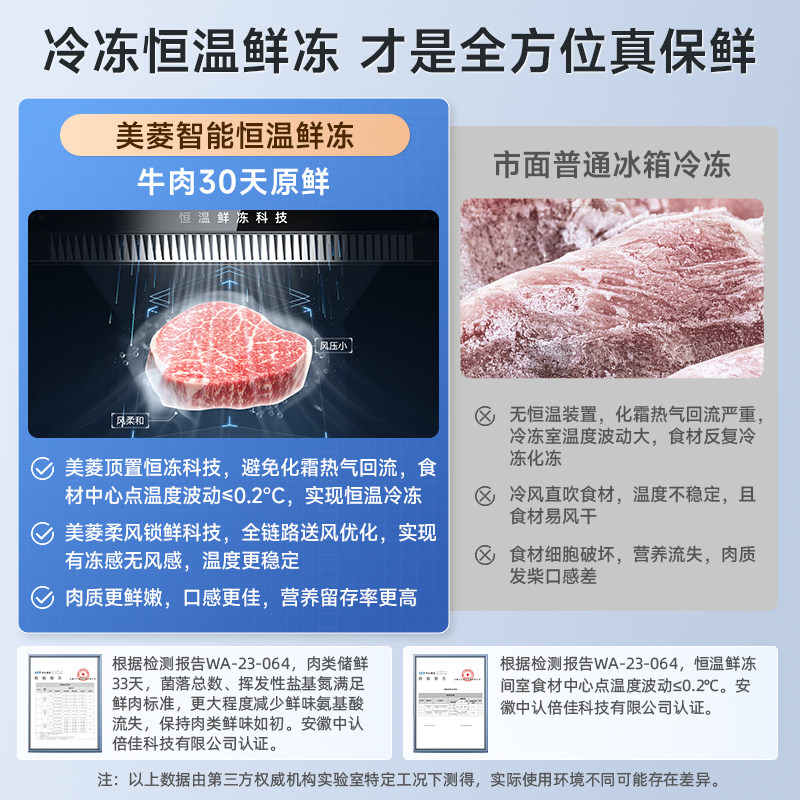 美菱BCD-503WPU9CDZX冰箱图片