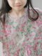 蔡爸爸童装文艺2025春装全棉碎花长袖连衣裙女童粉红花裙子1239