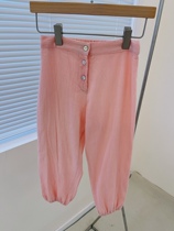 Childrens four-color pleated anti-mosquito pants male and female child neutral in summer thin pants 22 spring and summer new long pants