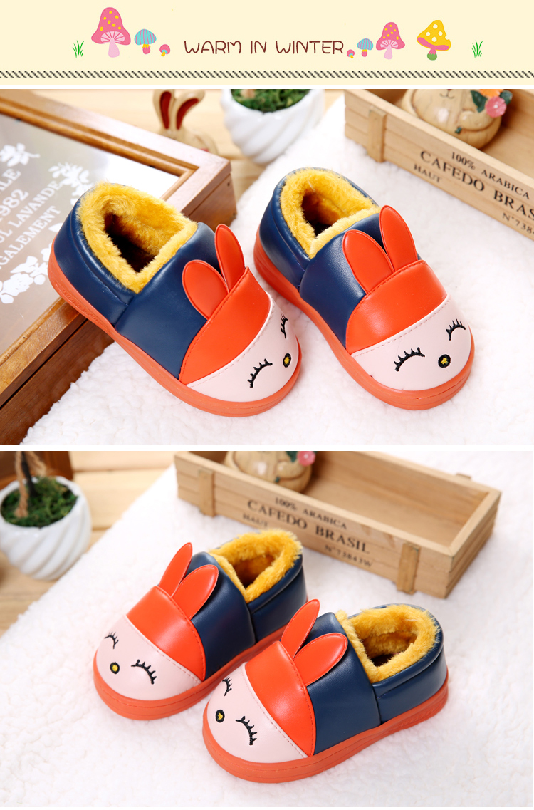 Chaussons enfants en Cuir spatial pour hiver - Ref 1011004 Image 21