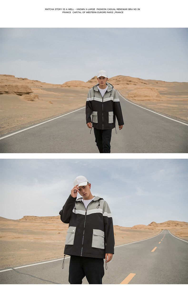 Blouson homme      manches longues en Nylon - Ref 3118751 Image 16