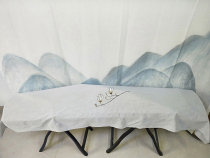 1 meter guzheng dust cover 1 meter 135 80 90 small guzheng dust cover cloth hand-painted guzheng cover piano cover dust