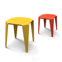  Nordic thickened plastic adult creative stool Bathroom coffee table stool Household economical sofa small sides and corners
