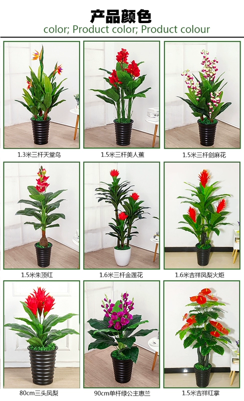 Mô phỏng đầu may mắn hoa giả lối vào phòng khách trang trí trong nhà anthurium tốt lành mô phỏng cây trồng trong chậu cây cảnh hoa nhựa treo tường