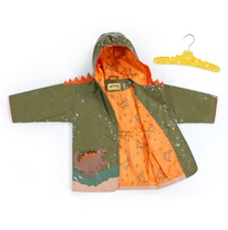 Closed store clearance American kidorable original single imported material children student raincoat cartoon dinosaur boy